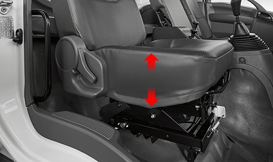 เบาะนั่งคนขับแบบถุงลม (Air Suspension Driver Seat)
